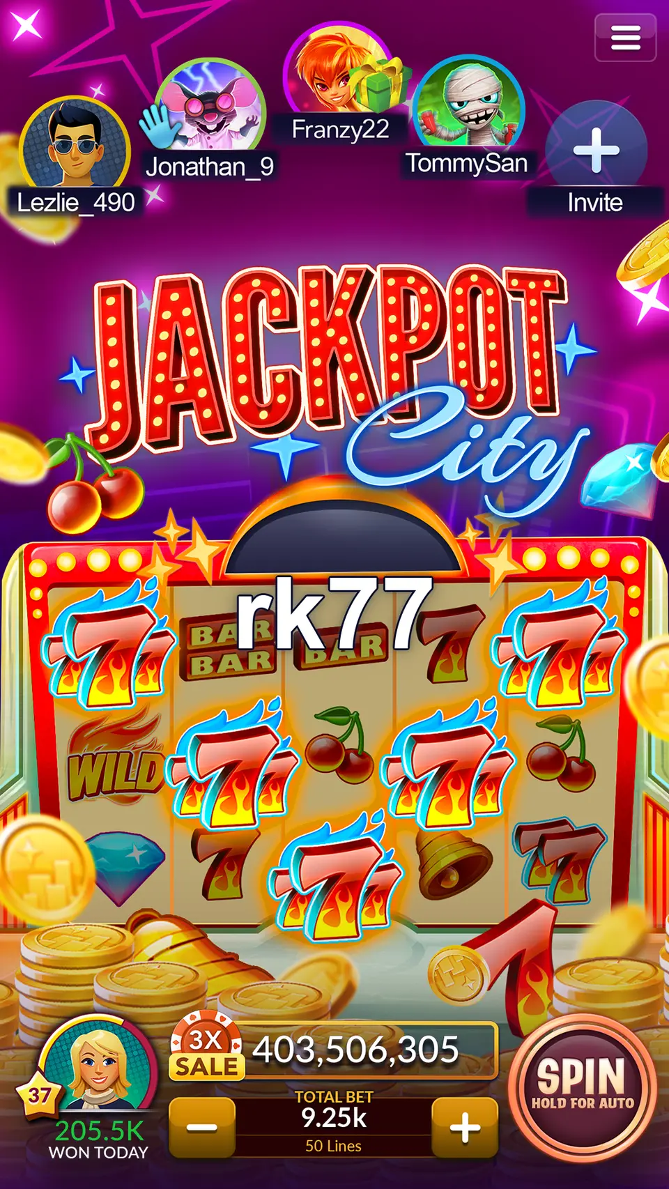 rk77 Tangkapan Layar Resmi APK